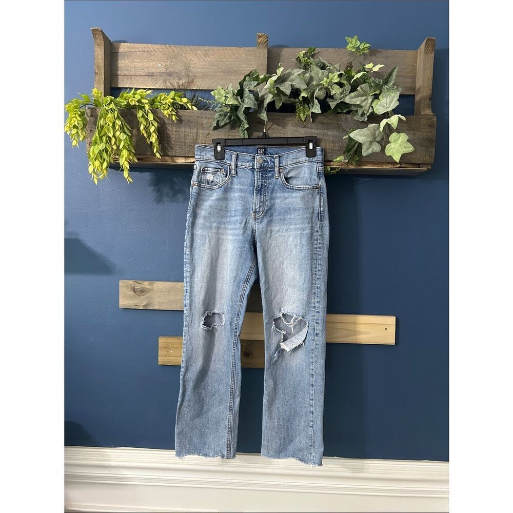 GAP Denim HR Cheeky Women's Straight-Leg Jeans 27R